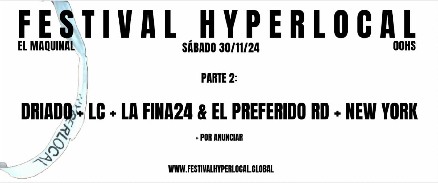 FESTIVAL HYPERLOCAL