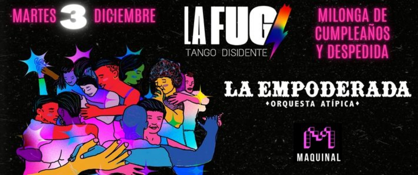 LA FUGA- Milonga de Cumpleaños y Despedida