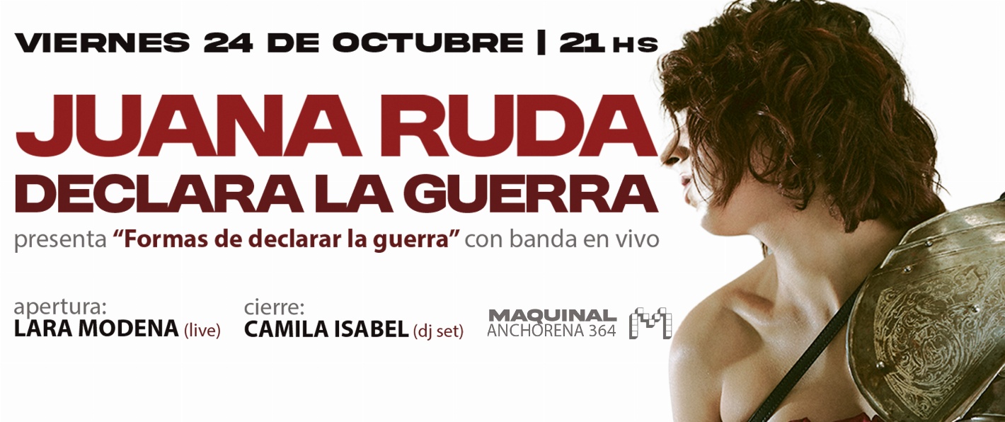 JUANA RUDA DECLARA LA GUERRA